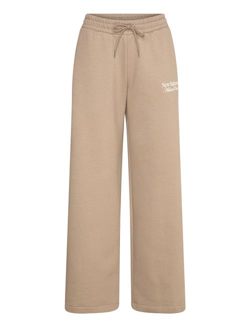 Wide Leg Jogger New Balance Beige