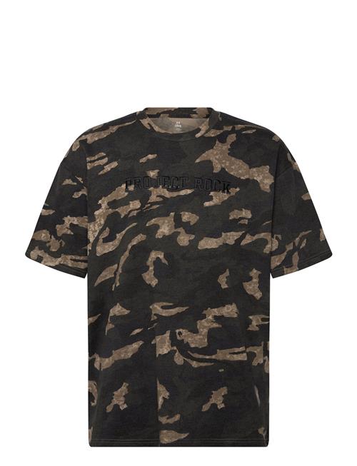 Pjt Rck Hwt Aop Ss Under Armour Brown