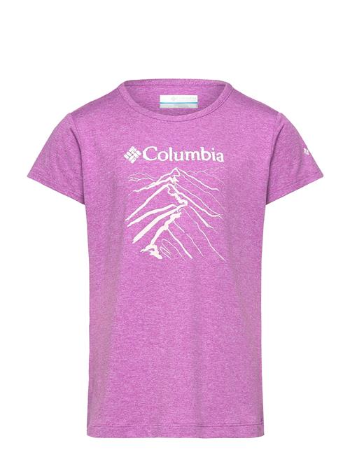 Tech Trail Short Sleeve Graphic Shirt Columbia Sportswear Purple