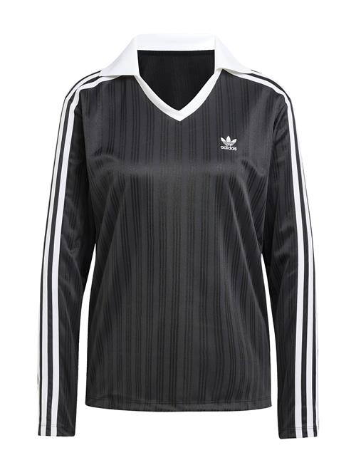 V-Neck Ls Tee Adidas Originals Black
