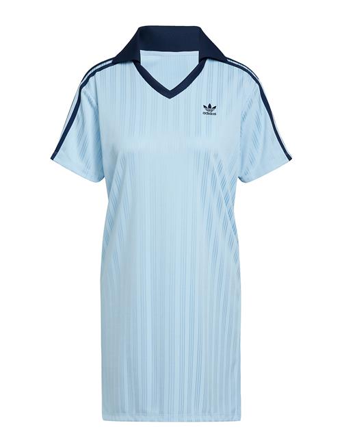 V-Neck Ss Dress Adidas Originals Blue