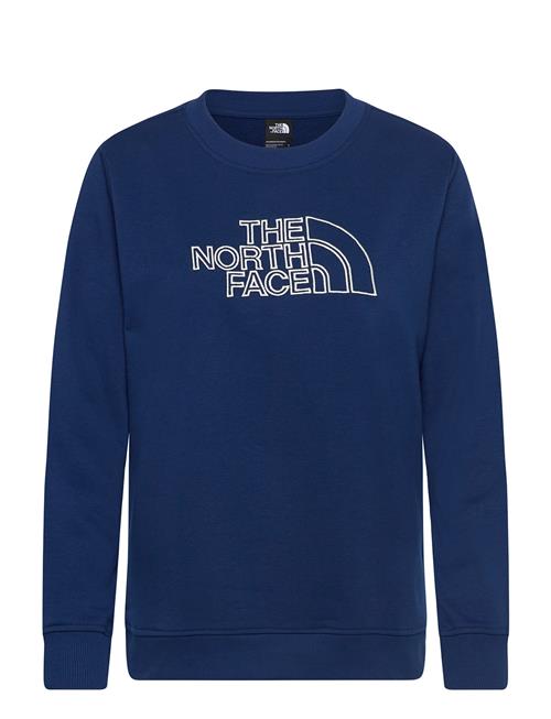 W Drew Peak Light Crew The North Face Blue