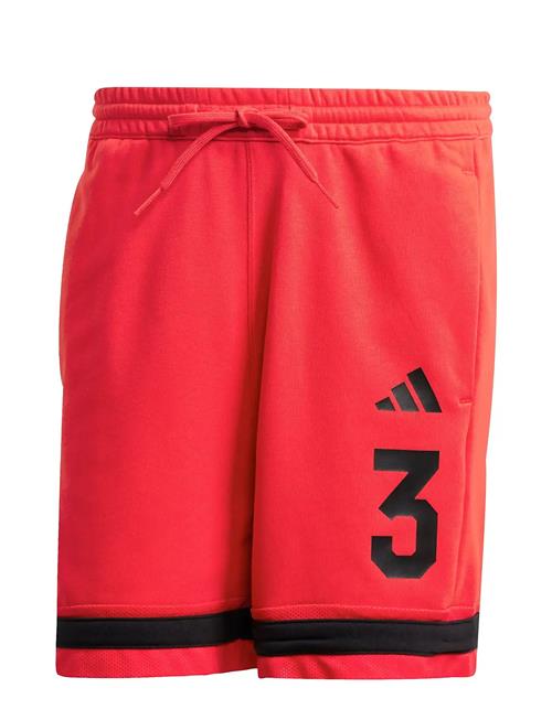 M Us Sports Sh Adidas Sportswear Red