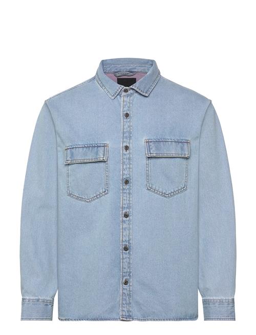 Palmhill Denim Ls Woven VANS Blue