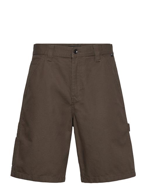 Drill Chore Carpenter Loose Canvas Short VANS Brown