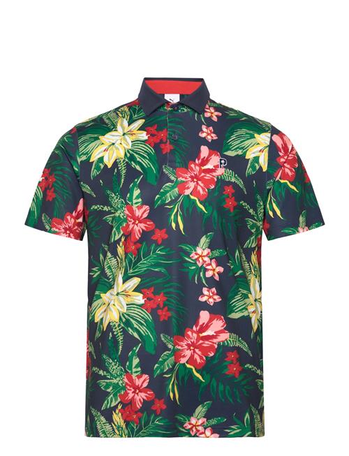 Puma X Ptc Floral Polo PUMA Golf Navy