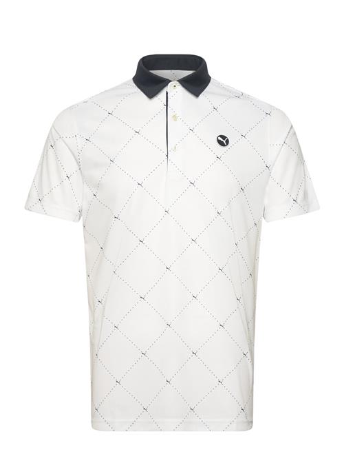 Pure 2.0 Argyle Polo PUMA Golf White