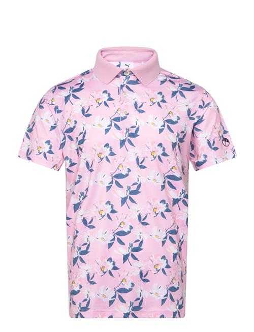 Puma X Ap Spring Florals Polo PUMA Golf Pink