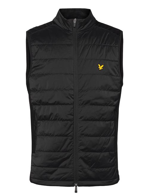 Wadded Golf Gilet Lyle & Scott Sport Black