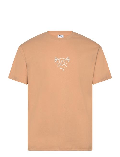 Pl Lifestyle Graphic Tee PUMA Beige