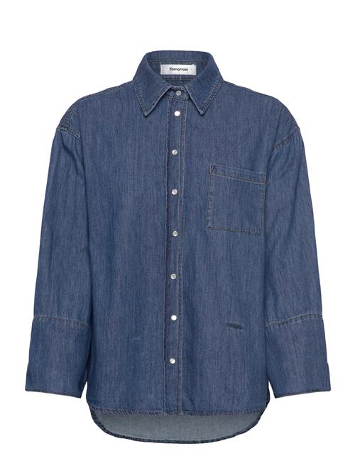 Trw-Jane Over Denim Shirt Wash Tomorrow Navy