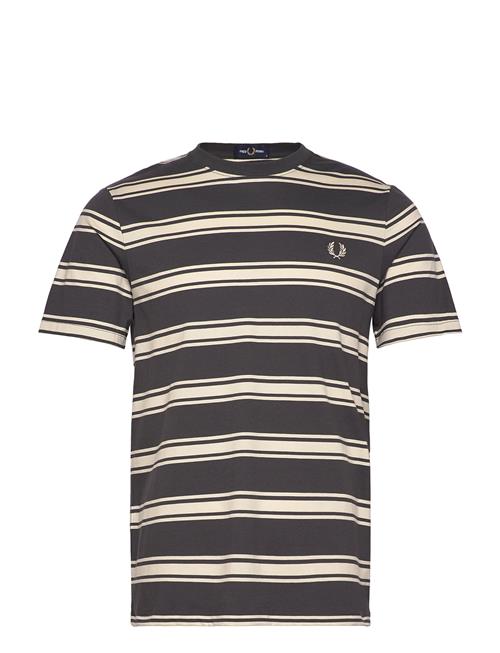 Fine Stripe T-Shirt Fred Perry Black