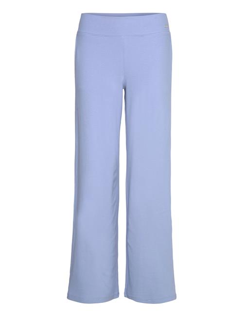 Ease Ribbed Wide Pants Aim´n Blue