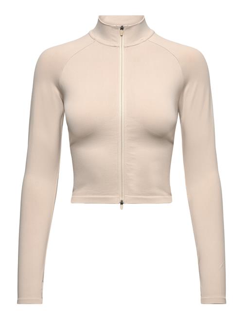 Shape Seamless Zip Jacket Aim´n Cream