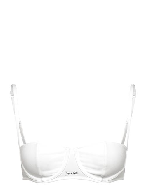 Core Icon Balc Tte Bra Organic Basics White