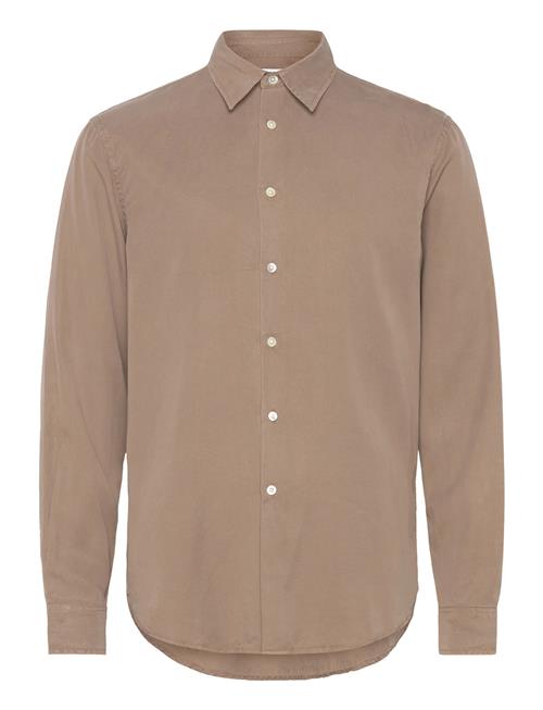 Air Clean Shirt Clay Beige Hope Brown