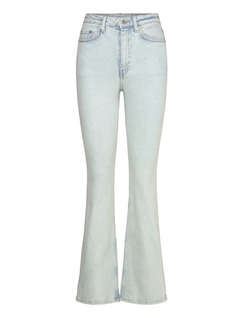 Glow Curve High Flared Jeans Weekday Blue