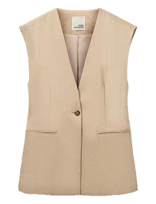Wallissw Vest Sofie Schnoor Beige