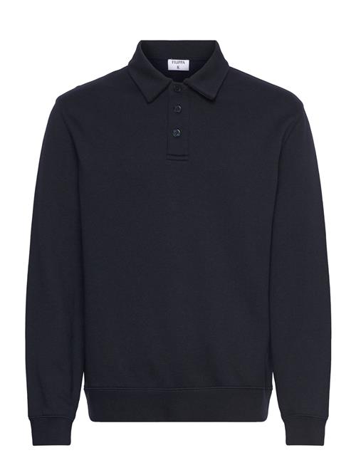 Polo Sweatshirt Filippa K Navy
