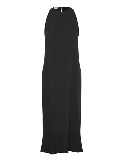 Draped Twill Tank Dress Filippa K Black