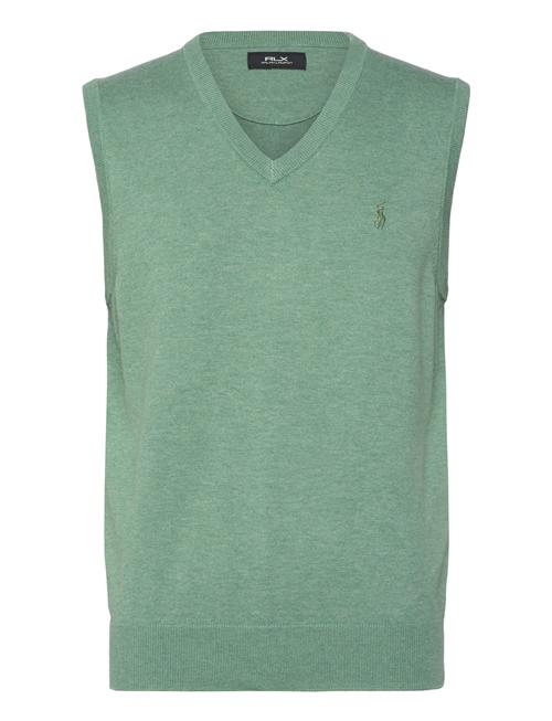 Performance Cotton-Blend Sweater Vest Ralph Lauren Golf Green