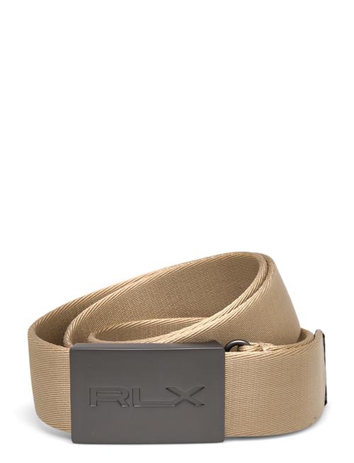Web-Tch Bkl Blt-Blt-Med Ralph Lauren Golf Khaki