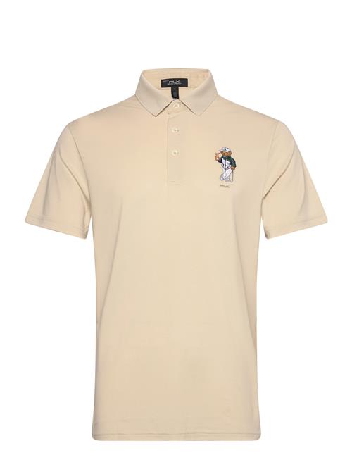 Tailored Fit Bear Performance Polo Shirt Ralph Lauren Golf Beige