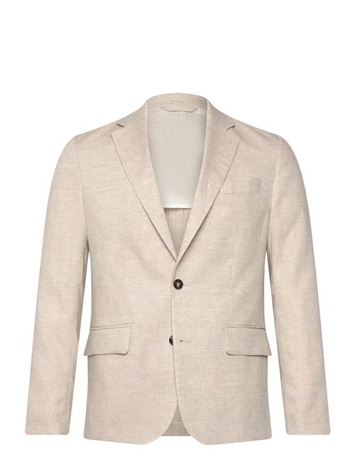 Elton U Super Linen Blazer J. Lindeberg Beige