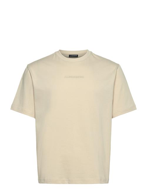 Hale Heavy Logo T-Shirt J. Lindeberg Cream
