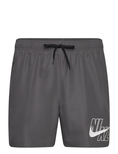 Nike Logo 5" Volley Short NIKE SWIM Grey