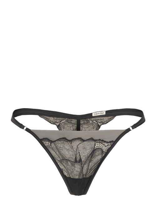 String Thong Calvin Klein Black