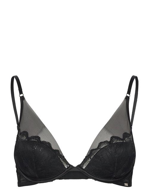 Lightly Lined Plunge Calvin Klein Black