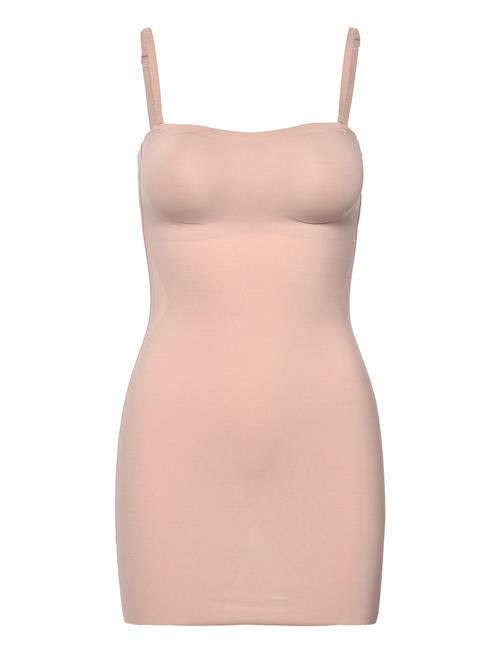 Sculpt Firm Micro Strapless Slip Calvin Klein Beige