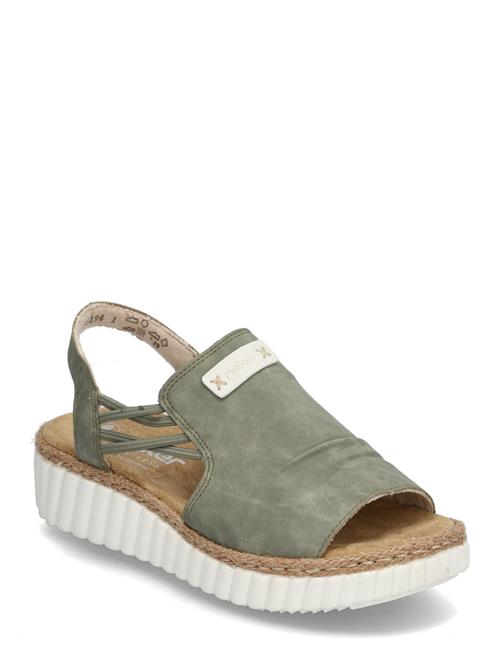 Rieker Ladies' Sandals 69262-52 Green Rieker Green
