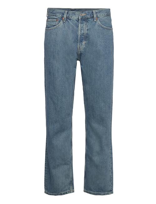 Space Relaxed Straight Jeans Weekday Blue