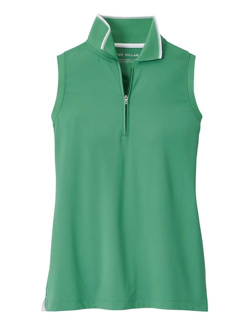 Chrissie Sleeveless Polo Peter Millar Green