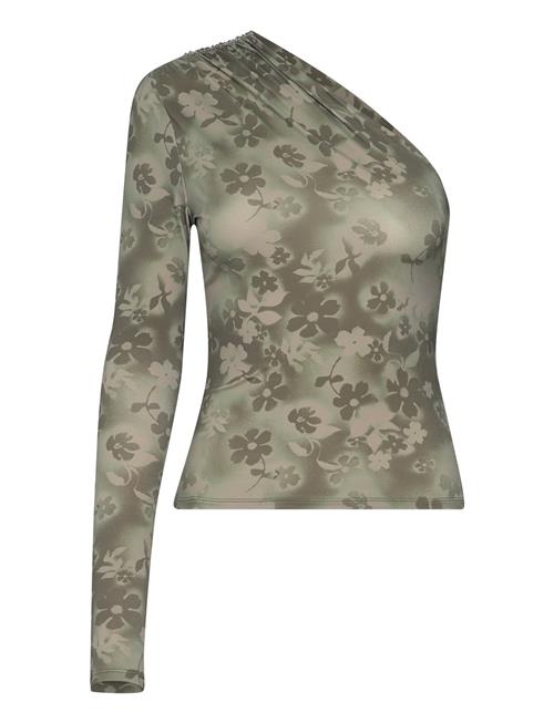 Shoulder Top Monki Khaki