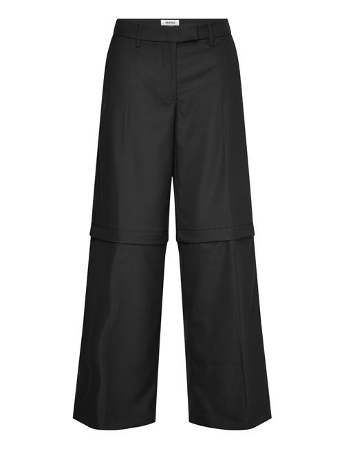 Zip-Off Trousers Monki Black