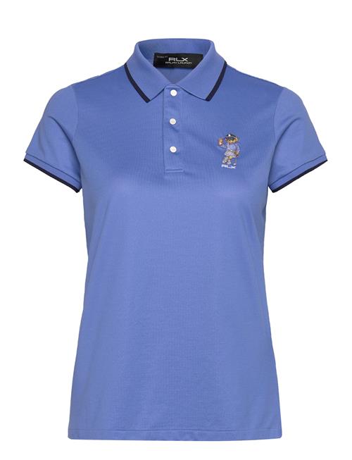 Tailored Fit Polo Bear Polo Shirt Ralph Lauren Golf Blue