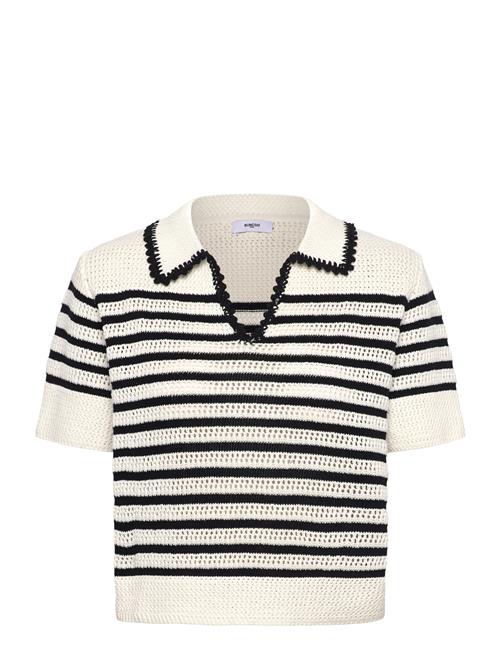 Pabloni - Short Striped Jumper SUNCOO Paris Cream