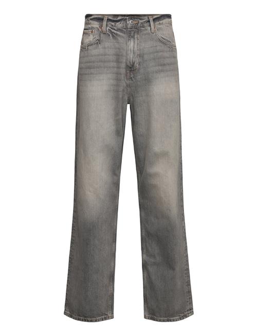 Galaxy Loose Straight Jeans Weekday Grey