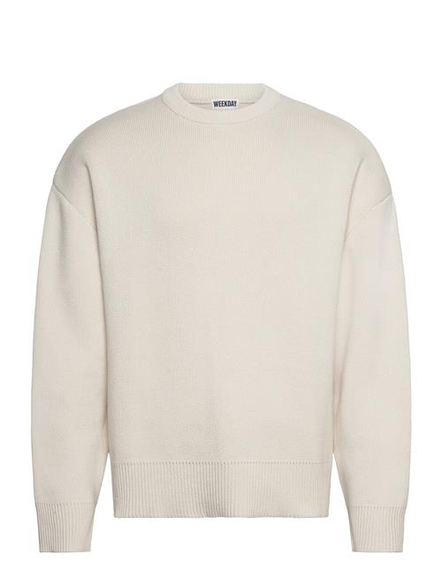 Cotton Sweater Weekday Cream