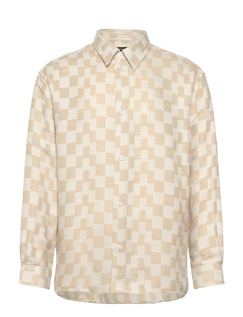 Howard Jacquard Shirt J. Lindeberg Beige
