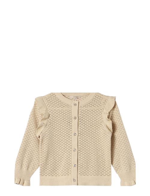 Bling Glitter Ls Cardigan Fliink Cream