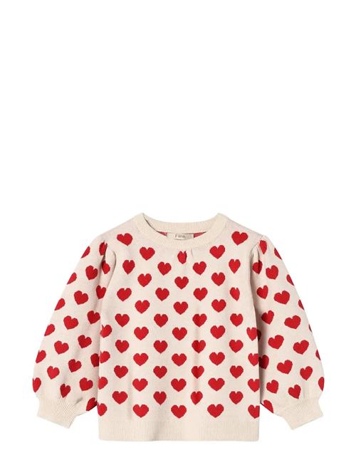 Alon Heart Pullover Fliink Cream
