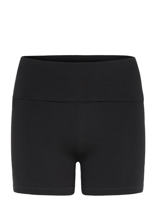 Flex Foldover Shorts Organic Basics Black