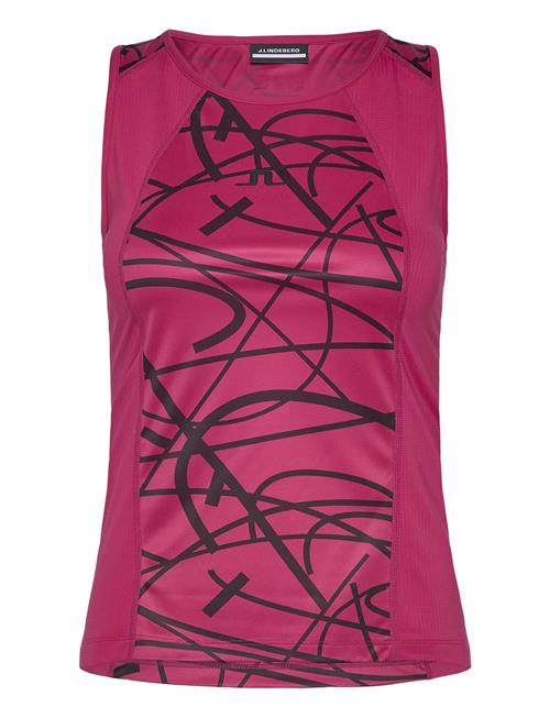 Miria Printed Top J. Lindeberg Pink