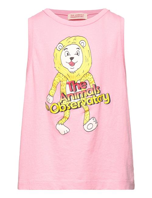 Frog Kid Tank Top Pink THE ANIMALS OBSERVATORY Pink