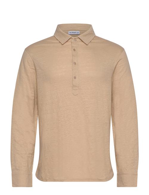 Linen Jersey Popover Sand The Resort Co. Beige