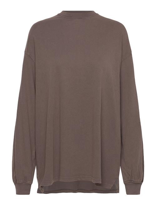 Over D Long Sleeve Weekday Brown
